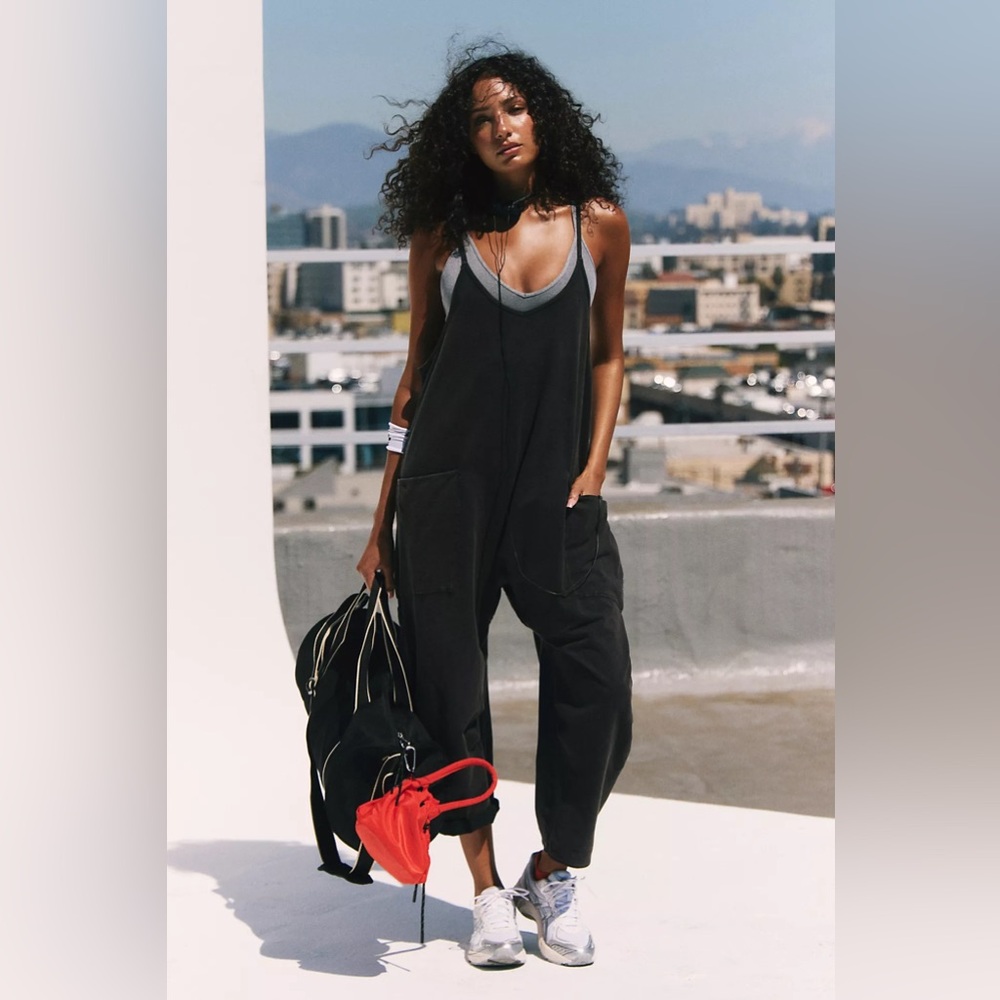 Free People Hot Shot Onesie🖤 - Picture 6 of 9